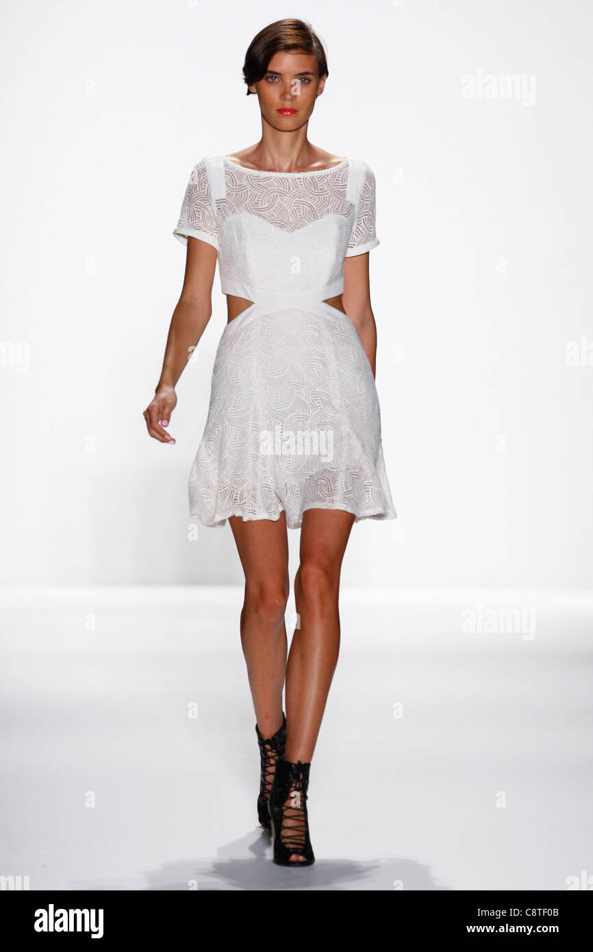 Rebecca Minkoff Spring/Summer 2012 Collection - New York Fashion Week Stock Photo