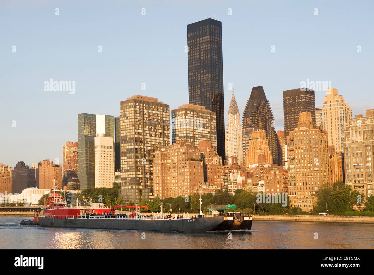 USA, New York State, New York City, Manhattan, Skyscrapers of Manhattan Stock Photo