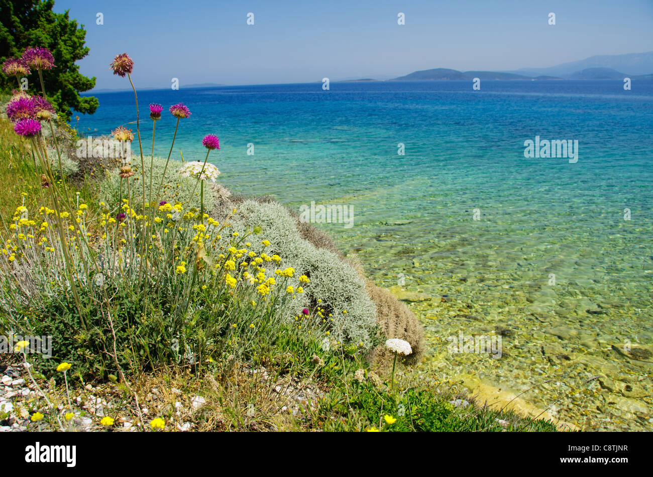 Turkey, Cesme, Izmir, Mediterranean coast Stock Photo