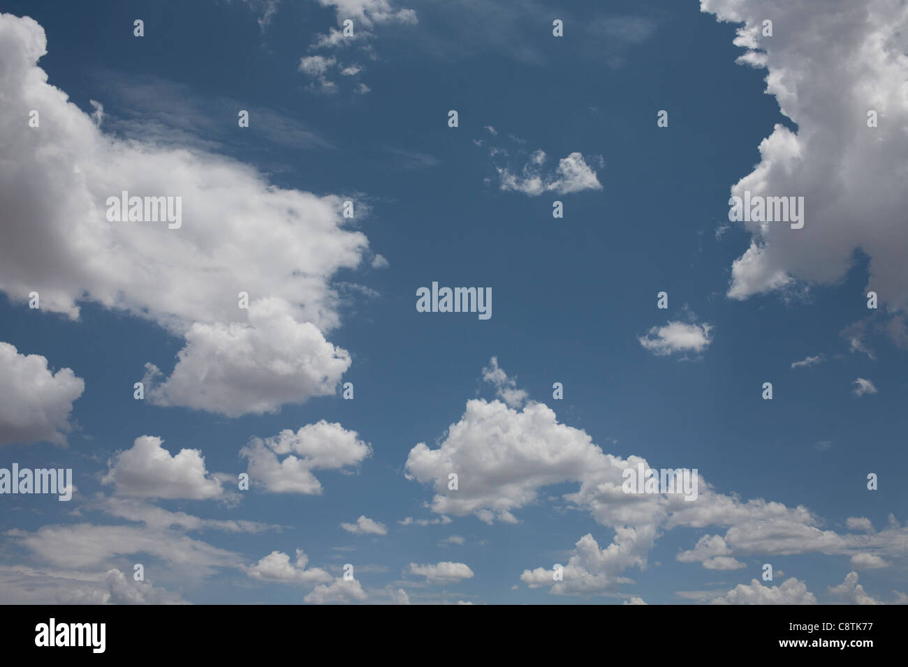 USA, Arizona, blue sky with clouds Stock Photo Alamy