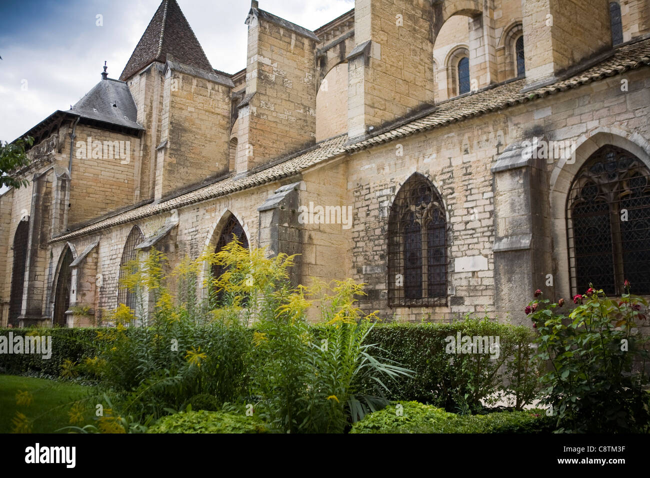 Basilica de Notre Dame, Beaune, Burgundy, France Stock Photo
