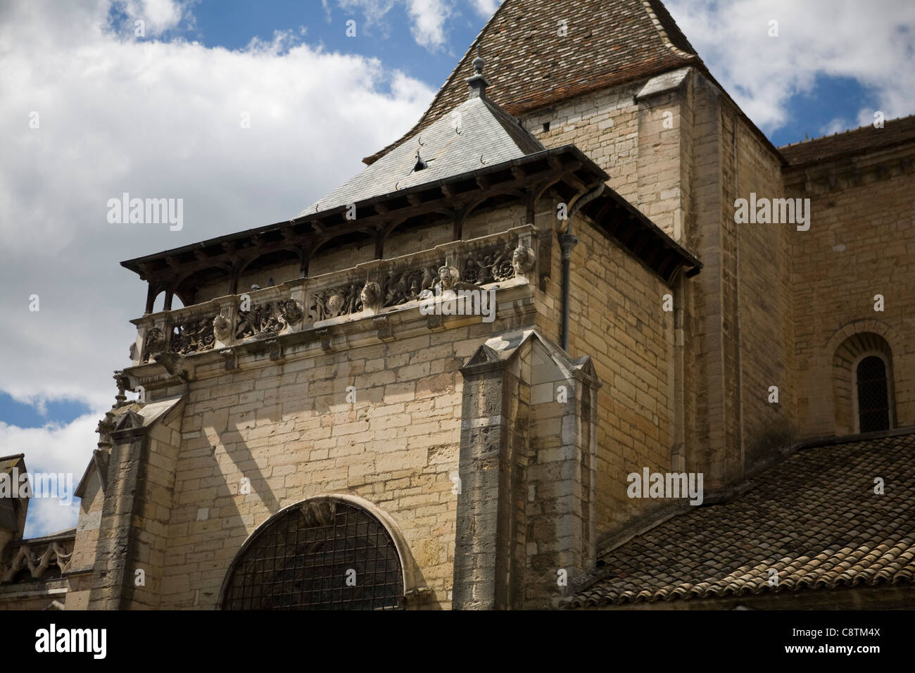 Basilica de Notre Dame, Beaune, Burgundy, France Stock Photo