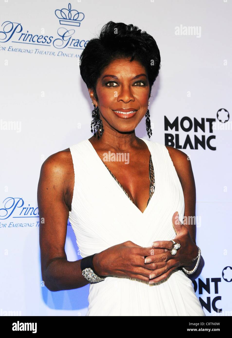 Natalie Cole  at arrivals for 2011 Princess Grace Awards Gala, Cipriani Restaurant 42nd Street, New York, NY November 1, 2011. Photo By: Desiree Navarro/Everett Collection Stock Photo