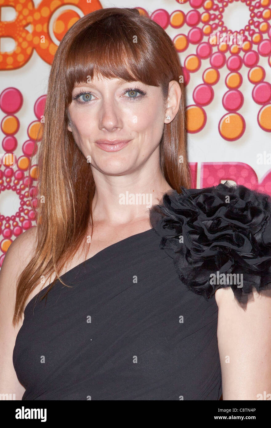 Judy Greer at arrivals for HBO Post-Emmy Awards Reception, The Plaza at  Pacific Design Center, Los Angeles, CA September 18, Stock Photo