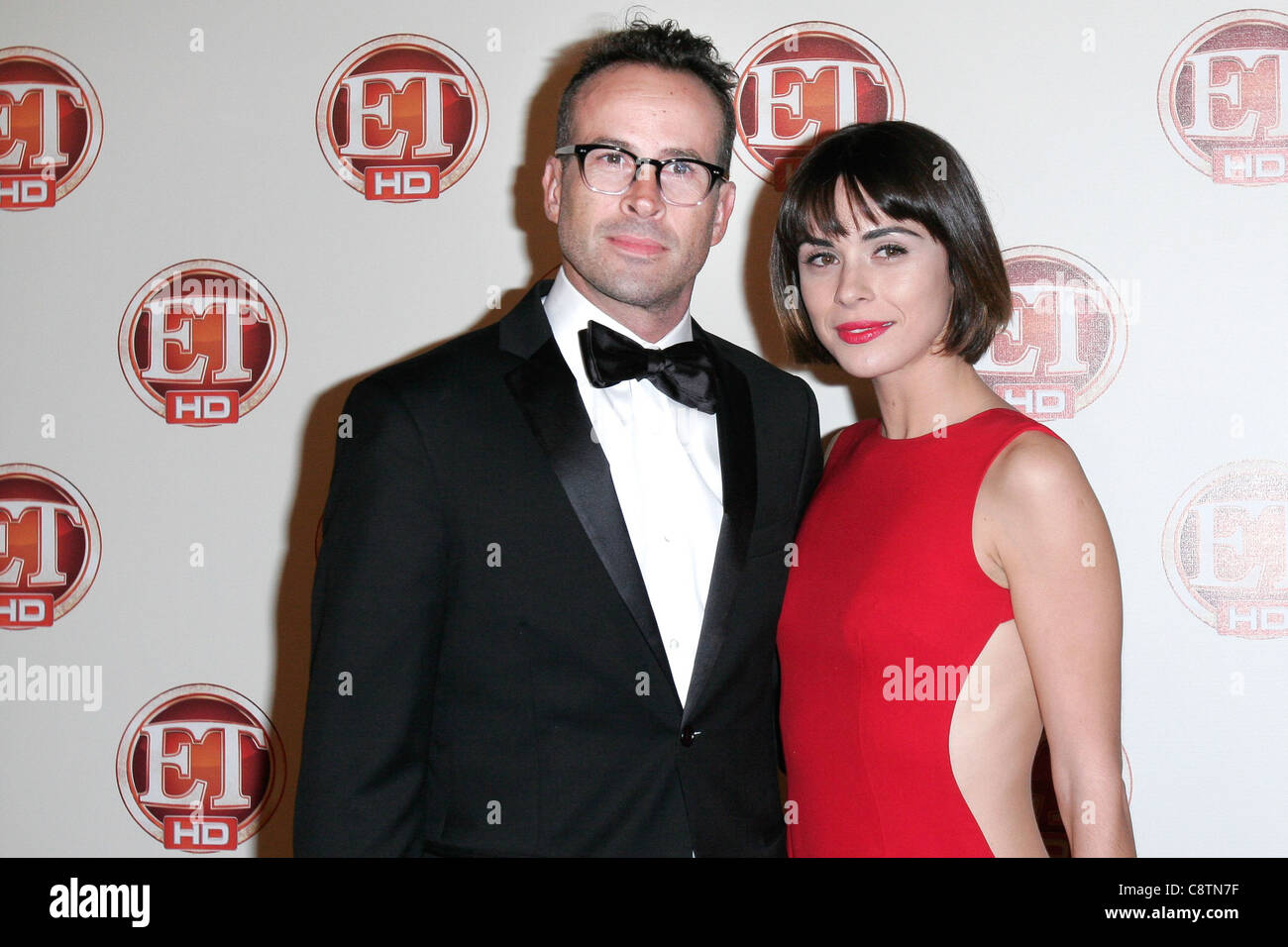 Jason Lee, Ceren Alkac at arrivals for Entertainment Tonight 15th Annual Emmy Party, Vibiana, Los Angeles, CA September 18, Stock Photo