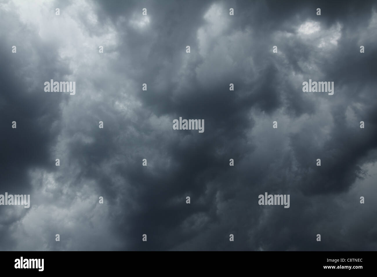 dramatic scene with storm clouds on moody sky Stock Photo - Alamy