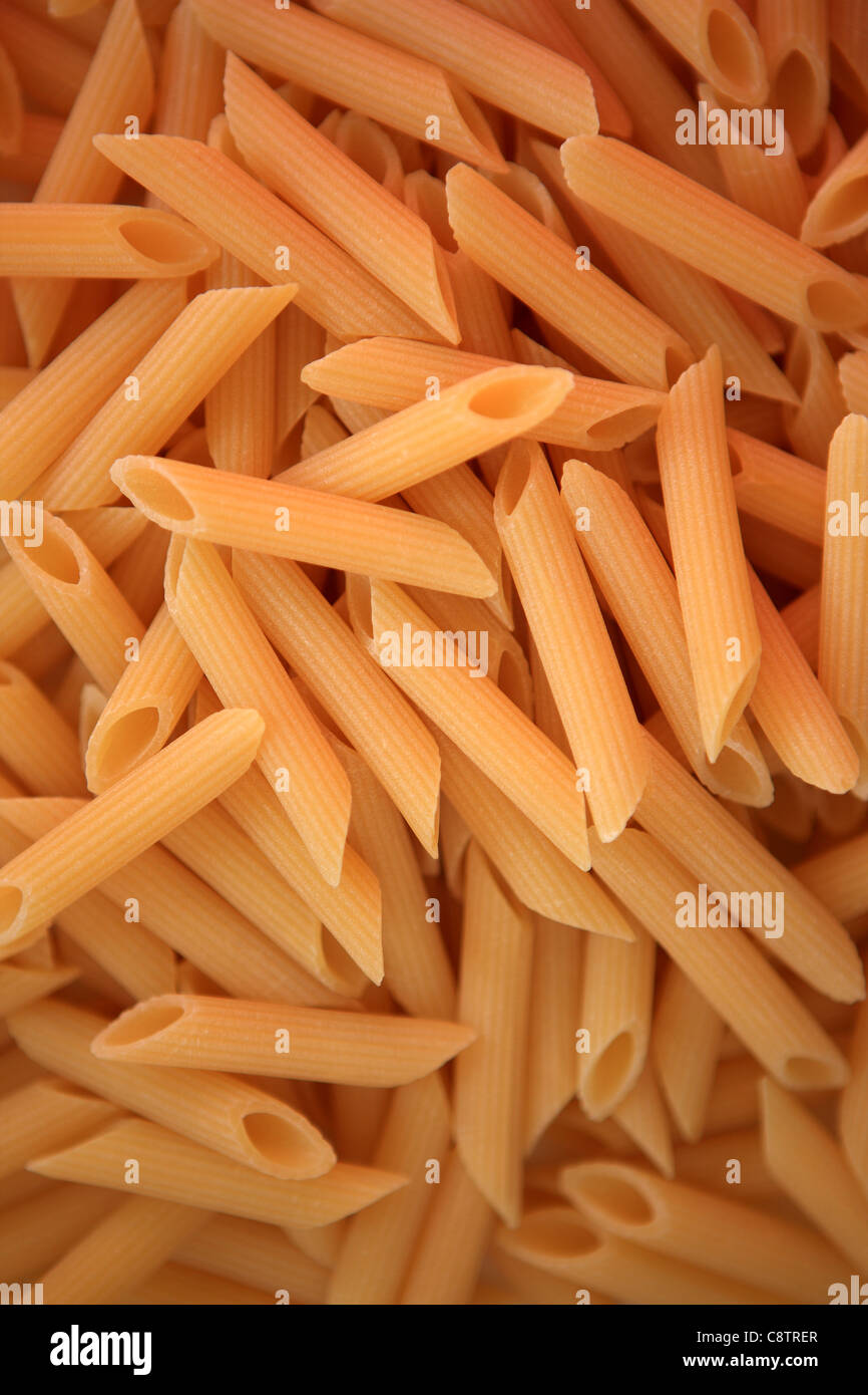 Penne pasta Stock Photo