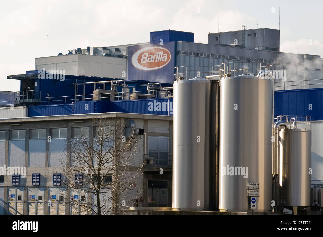 Barilla factory parma italy hi-res stock photography and images - Alamy