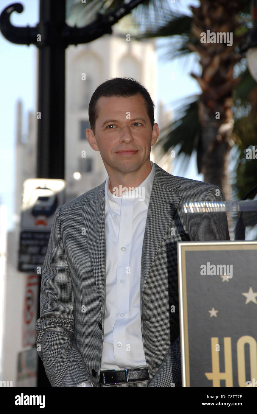 Jon Cryer at the induction ceremony for Star on the Hollywood Walk of