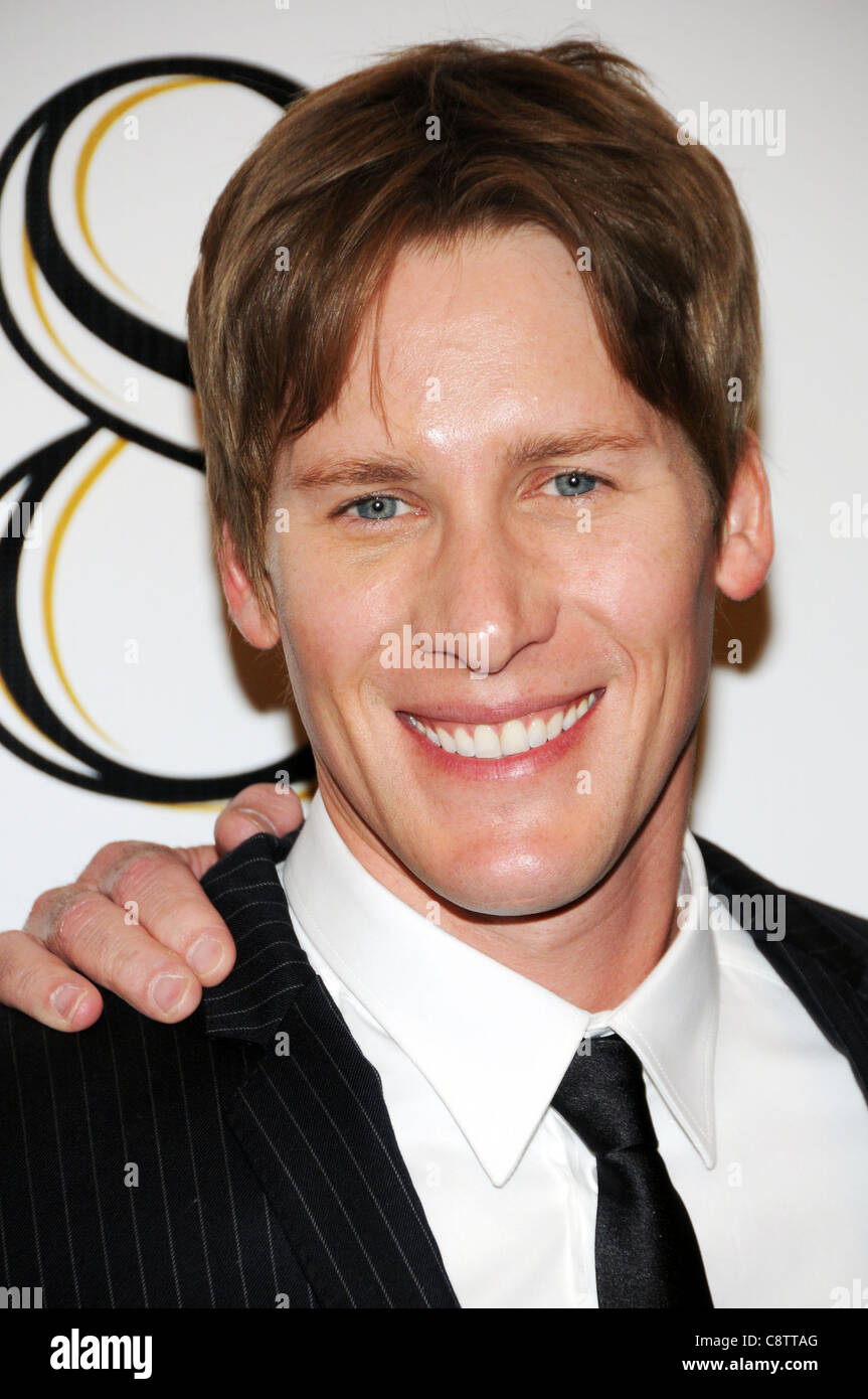 Dustin Lance Black, Academy Award-winning writer in attendance for World Premiere of 8 at All-Star Staged Reading, The Eugene Stock Photo