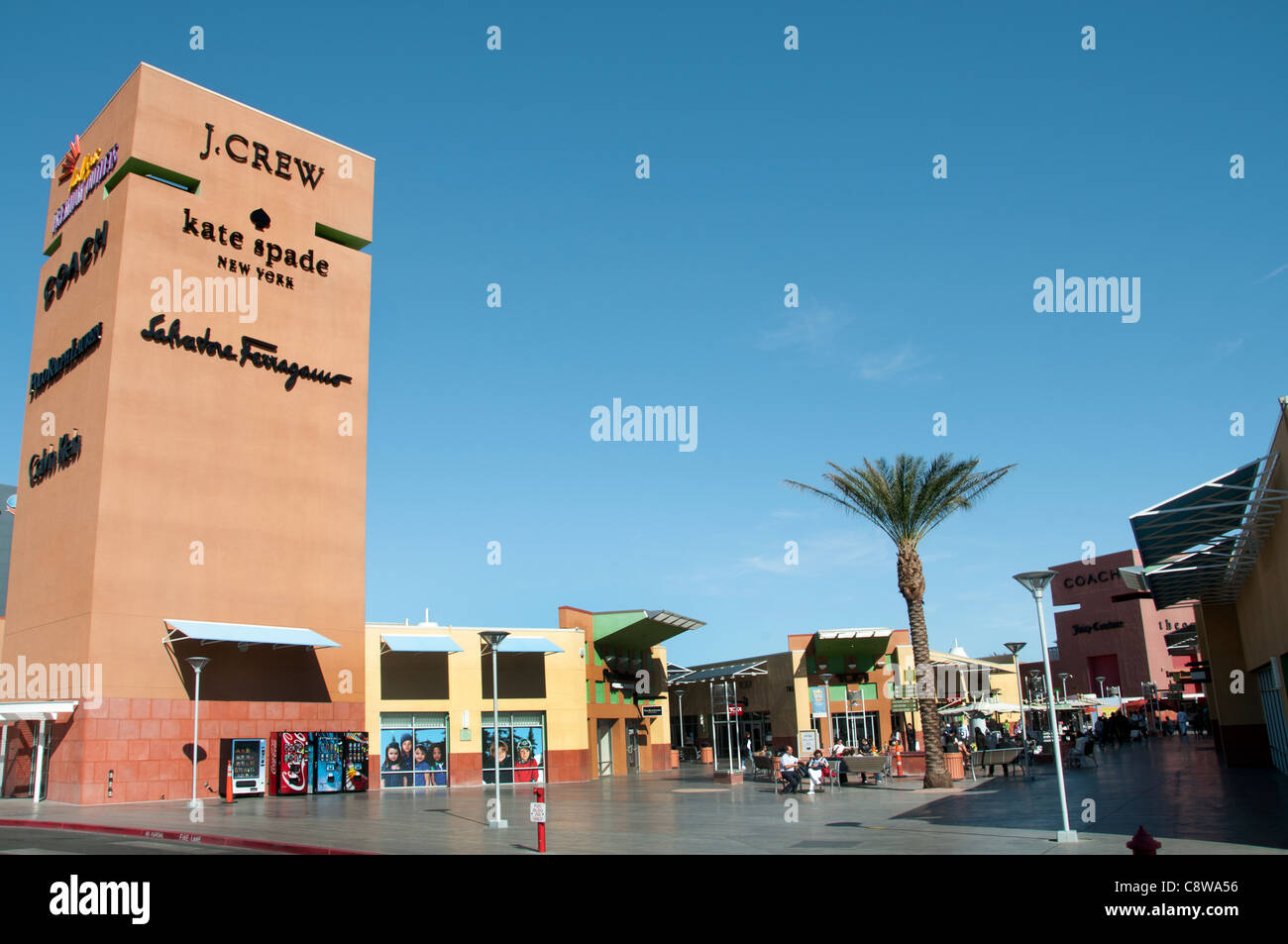 Las Vegas North Premium Outlets Shopping Mall, Las Vegas, Nevada, US Stock  Photo - Alamy