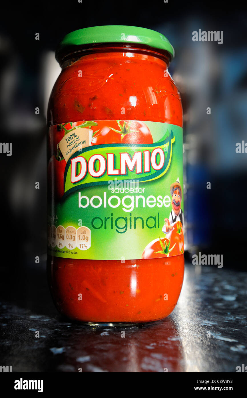 dolmio sauce for bolognese original english uk packaging Stock Photo ...