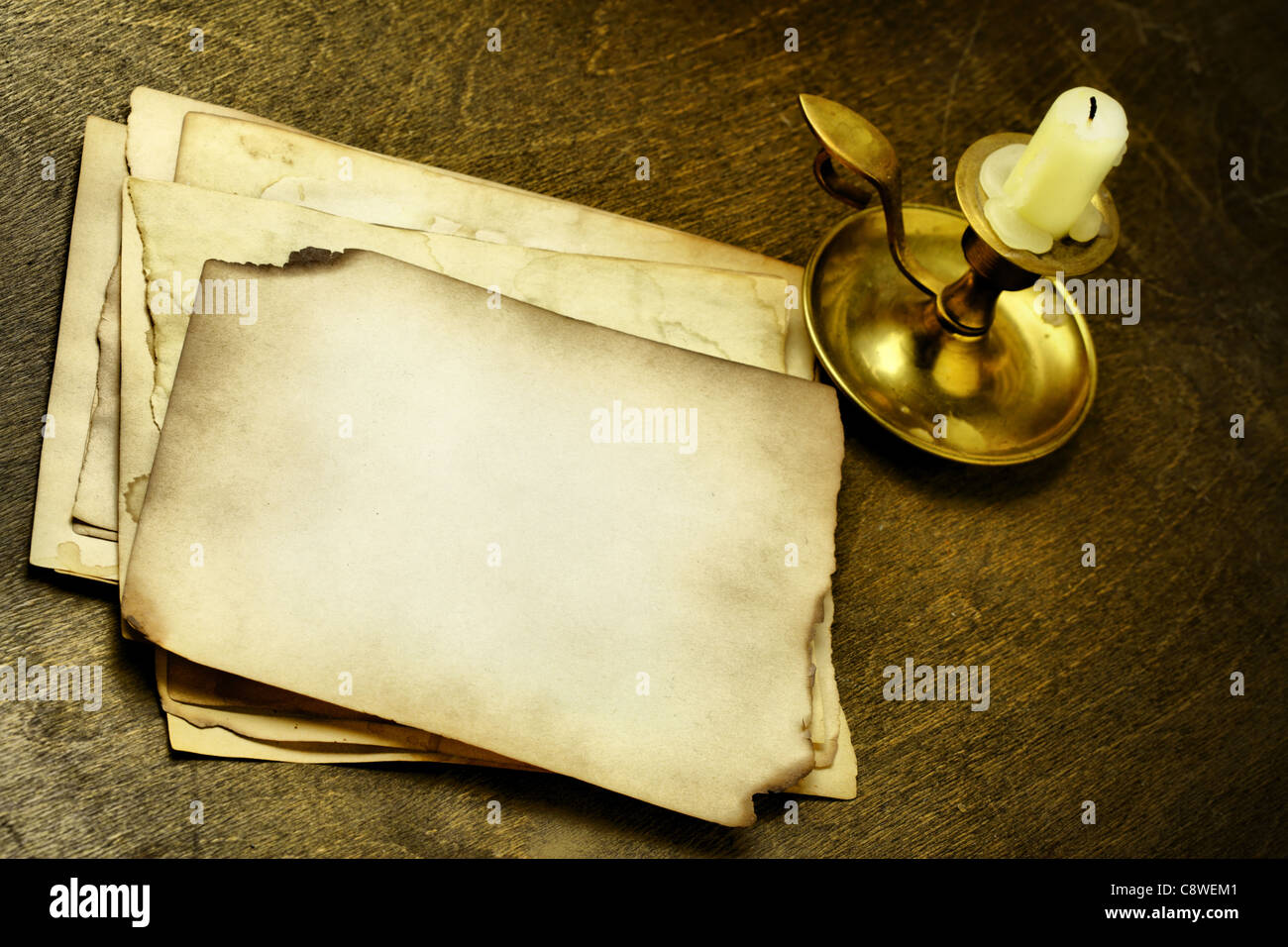 Empty candlestick hi-res stock photography and images - Alamy