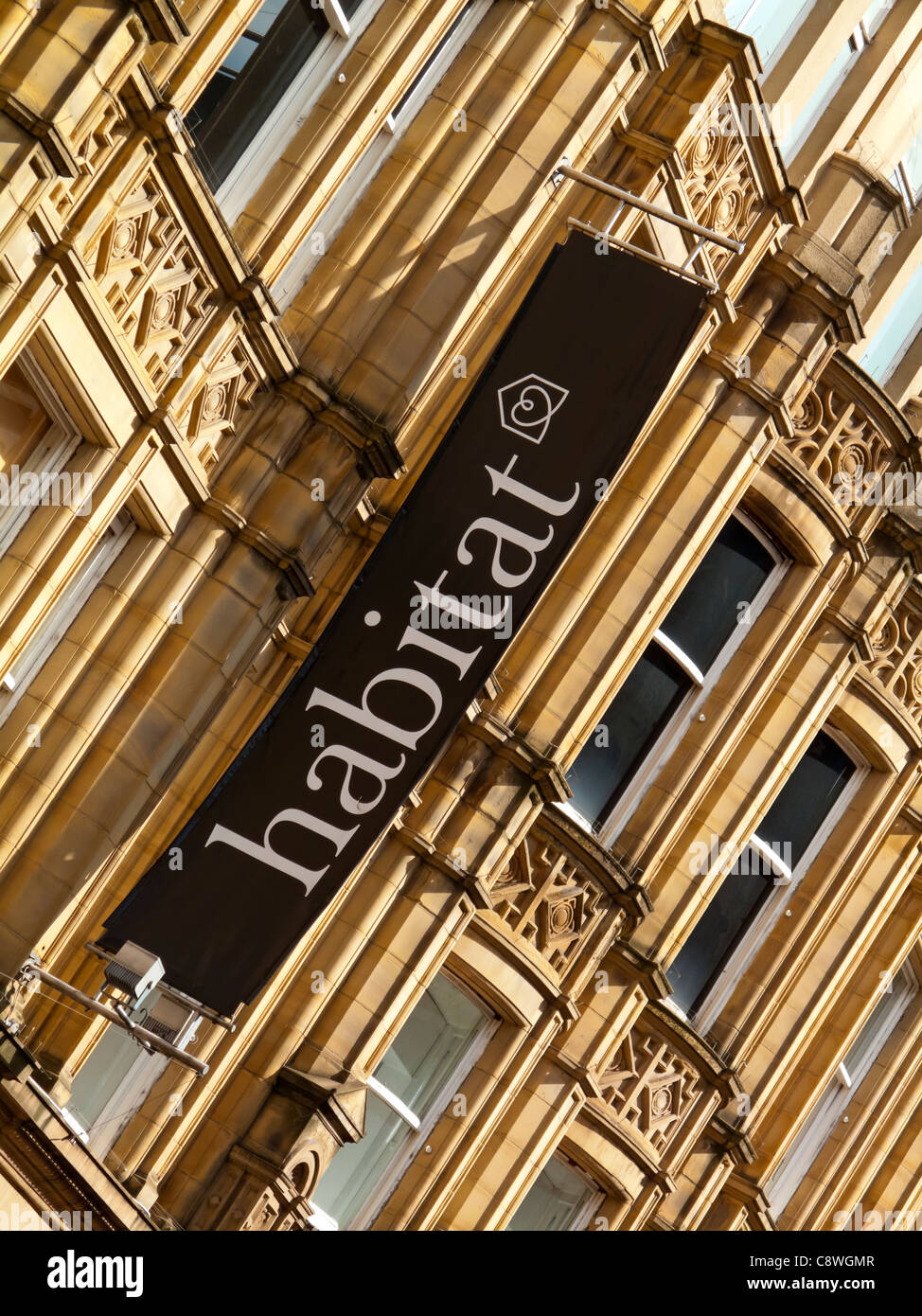 Sign outside a Habitat store in Manchester England UK Stock Photo Alamy