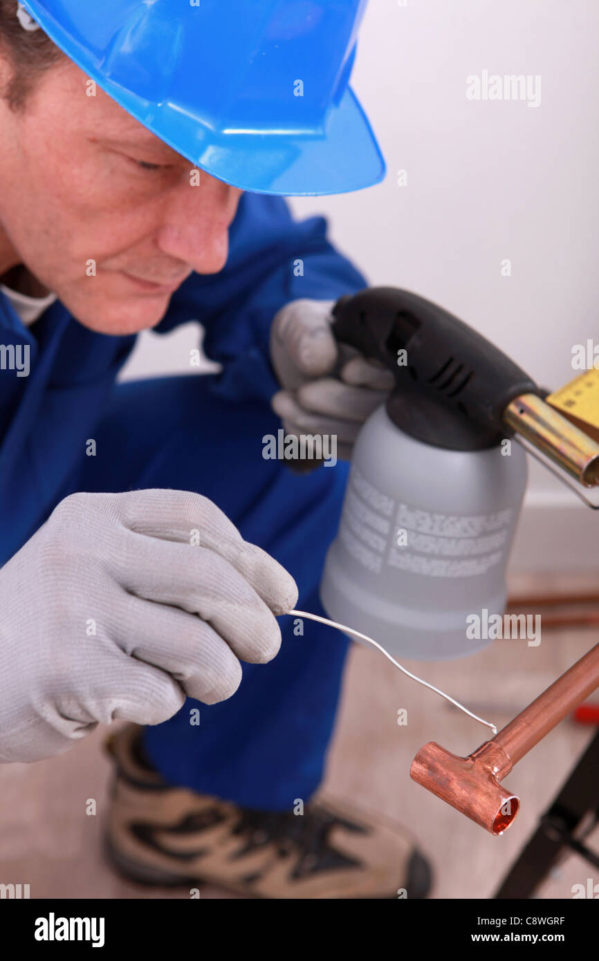 a-highly-skilled-worker-stock-photo-alamy