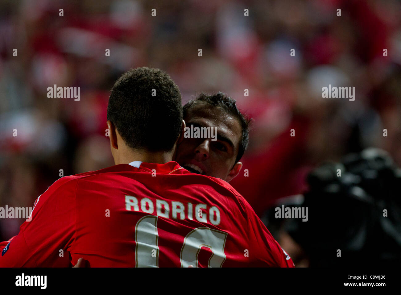 02 11 2011 uefa champions league benfica hi-res stock photography and  images - Alamy