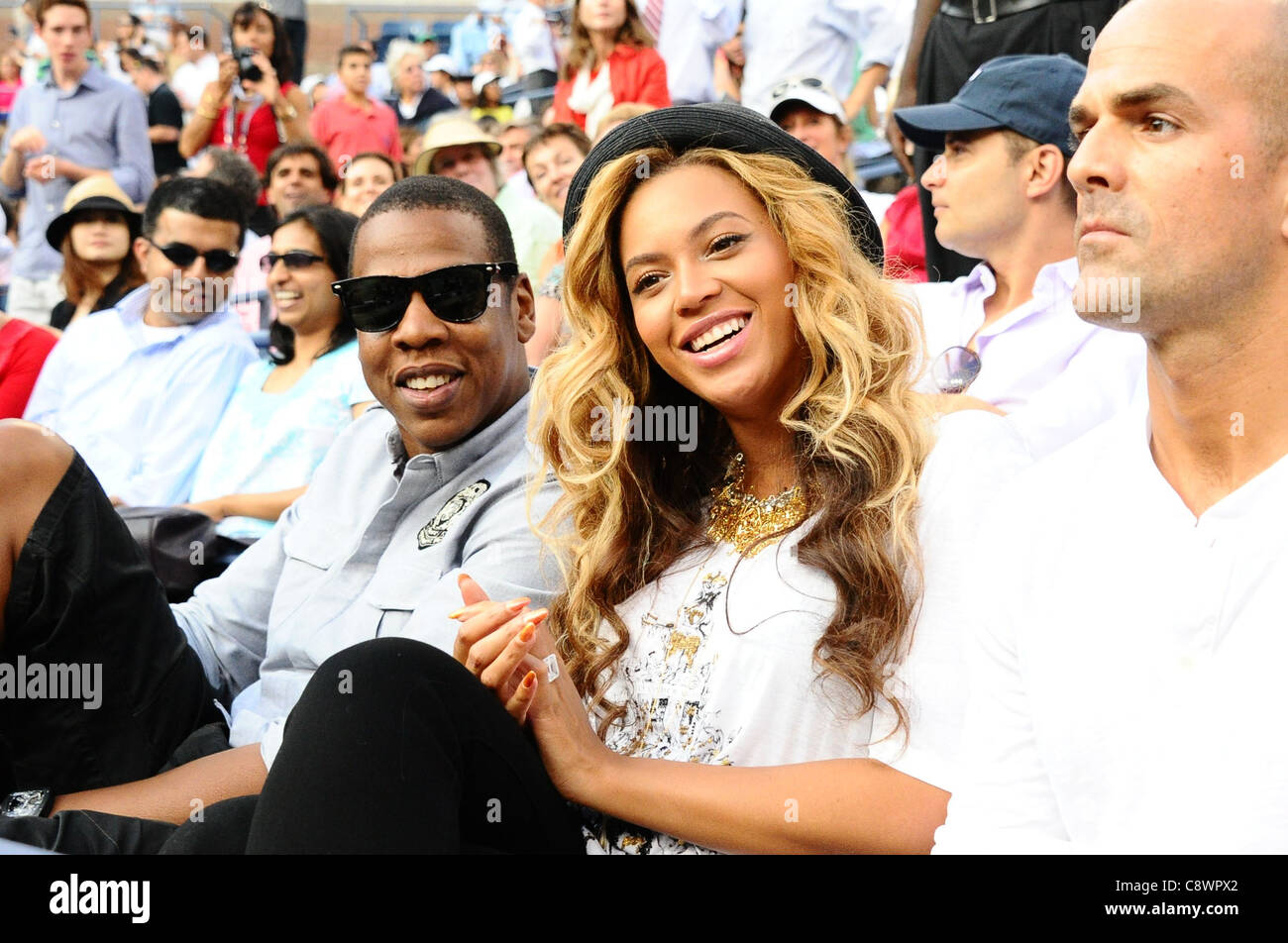 Jay beyonce in attendance us hi-res stock photography and images - Alamy