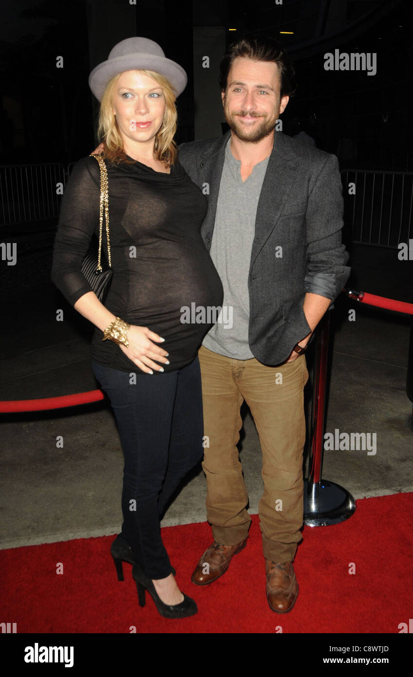 Charlie Day, wife Mary Elizabeth Ellis – Stock Editorial Photo ©  Jean_Nelson #46394889