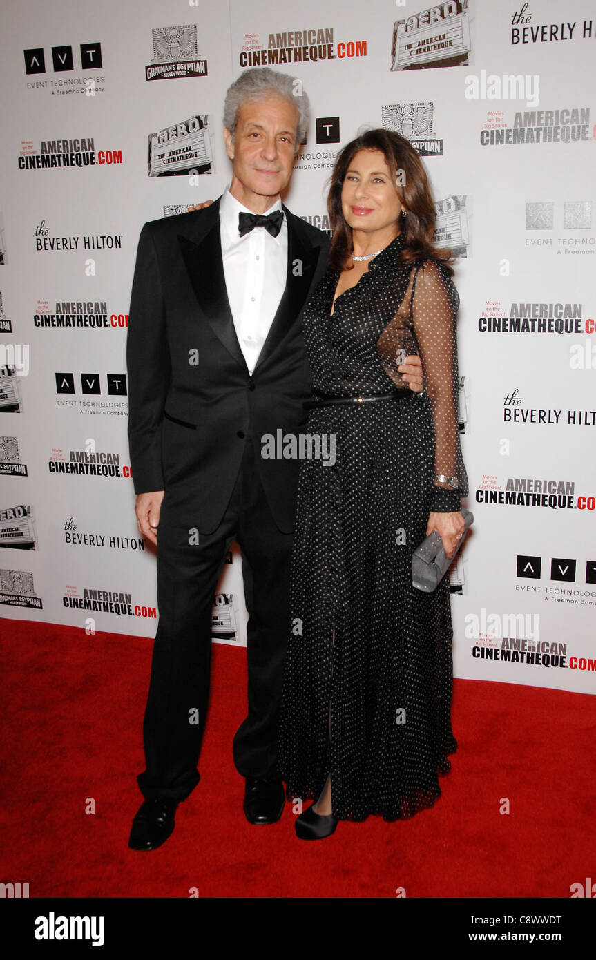 Nick Licata, Paula Wagner in attendance for 25th American Cinematheque Award to Robert Downey Jr., Beverly Hilton Hotel, Los Stock Photo