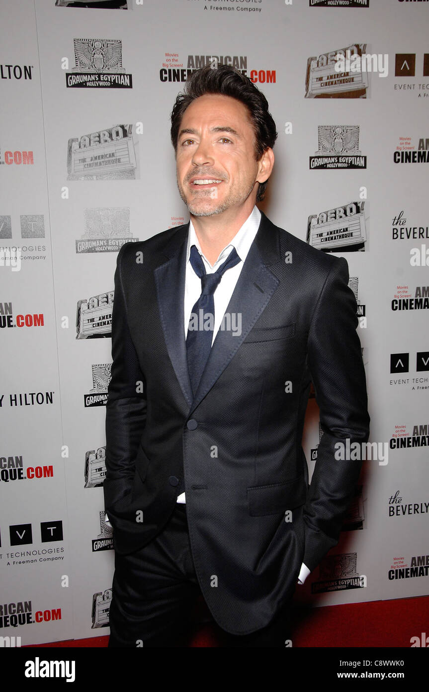 Rd Jr Robert Downey Jr. in attendance for 25th American Cinematheque Award to ...