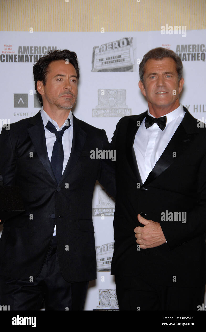 Robert Downey Jr., Mel Gibson in attendance for 25th American Cinematheque Award to Robert