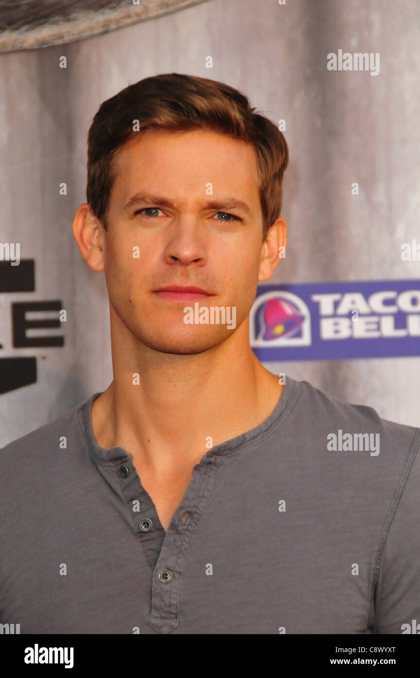 Bryce Johnson at arrivals for SPIKE TV SCREAM Awards 2011, Universal Studios Lot, Los Angeles, CA October 15, 2011. Photo By: Stock Photo