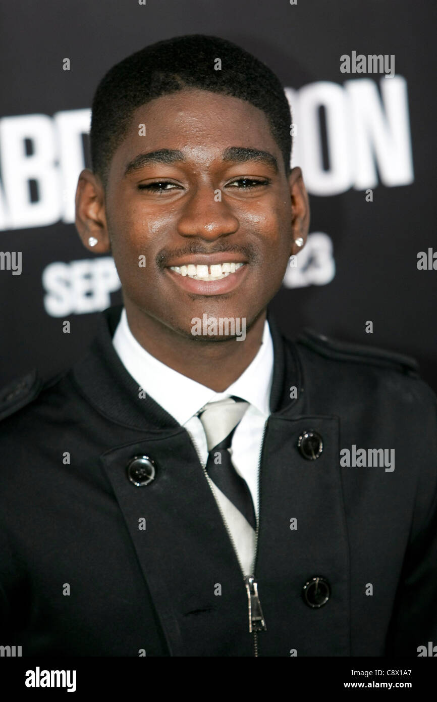 Kwame Boateng at arrivals for ABDUCTION Premiere, Grauman's Chinese Theatre, New York, NY September 15, 2011. Photo By: Stock Photo