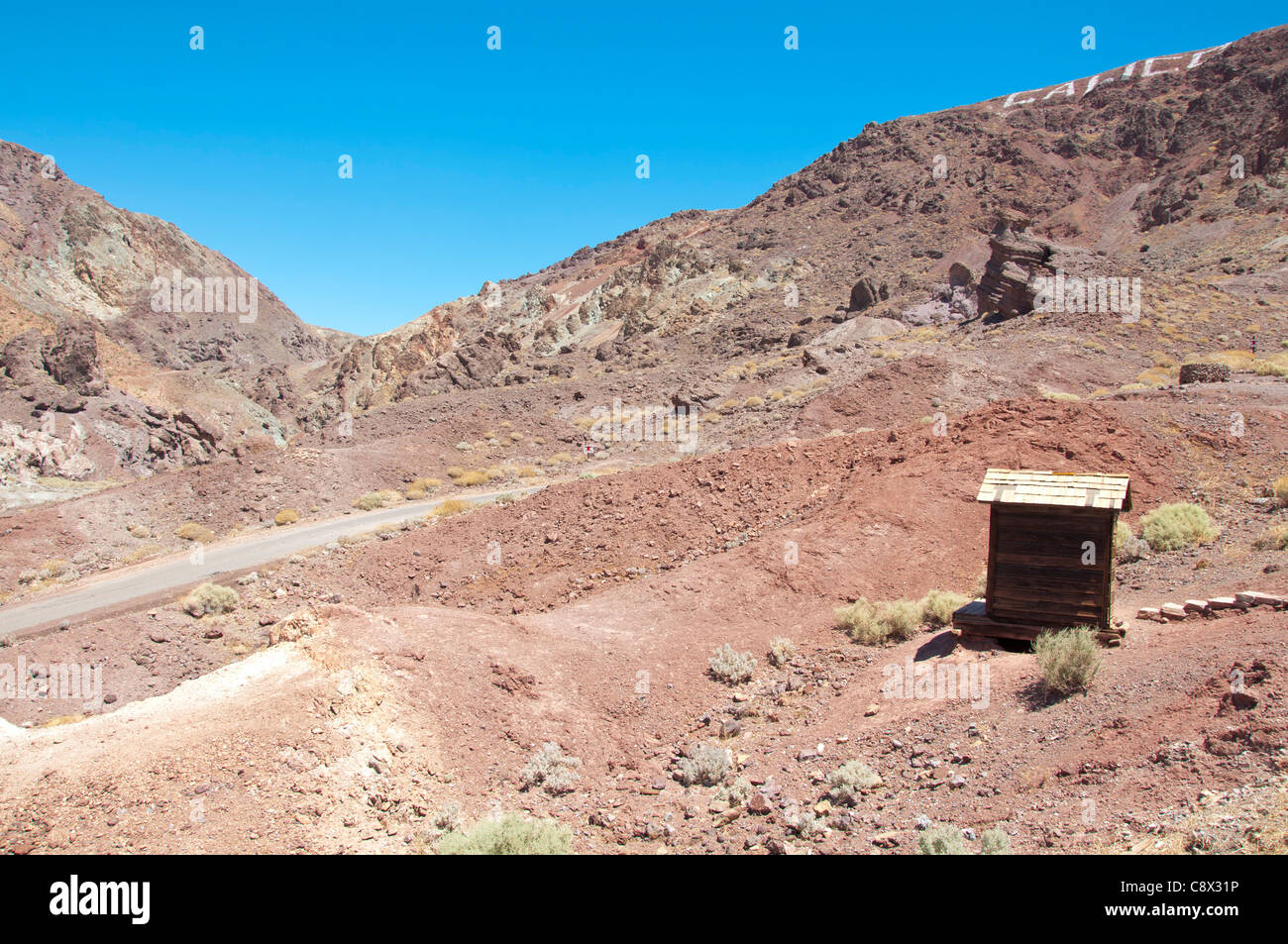 Calico Ghost Town Mojave Desert gold digging mine Stock Photo Alamy