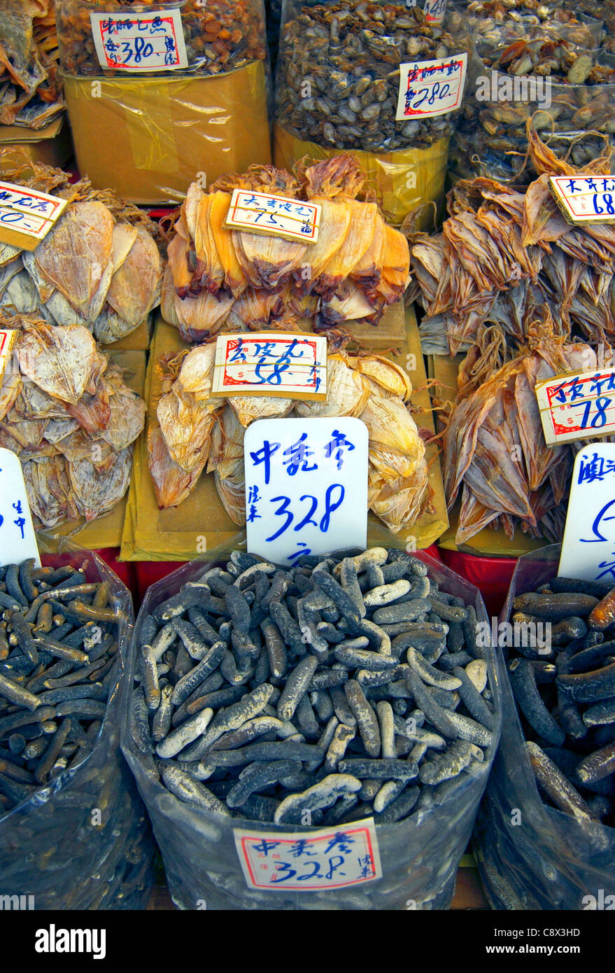 Dried seafood on sale