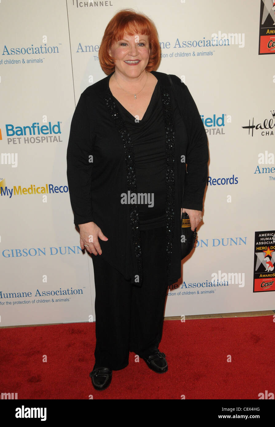 Edie McClurg arrivals American Humane Association Hero Dog Awards Beverly Hilton Hotel Los Angeles CA October 1 2011 Photo Dee Stock Photo