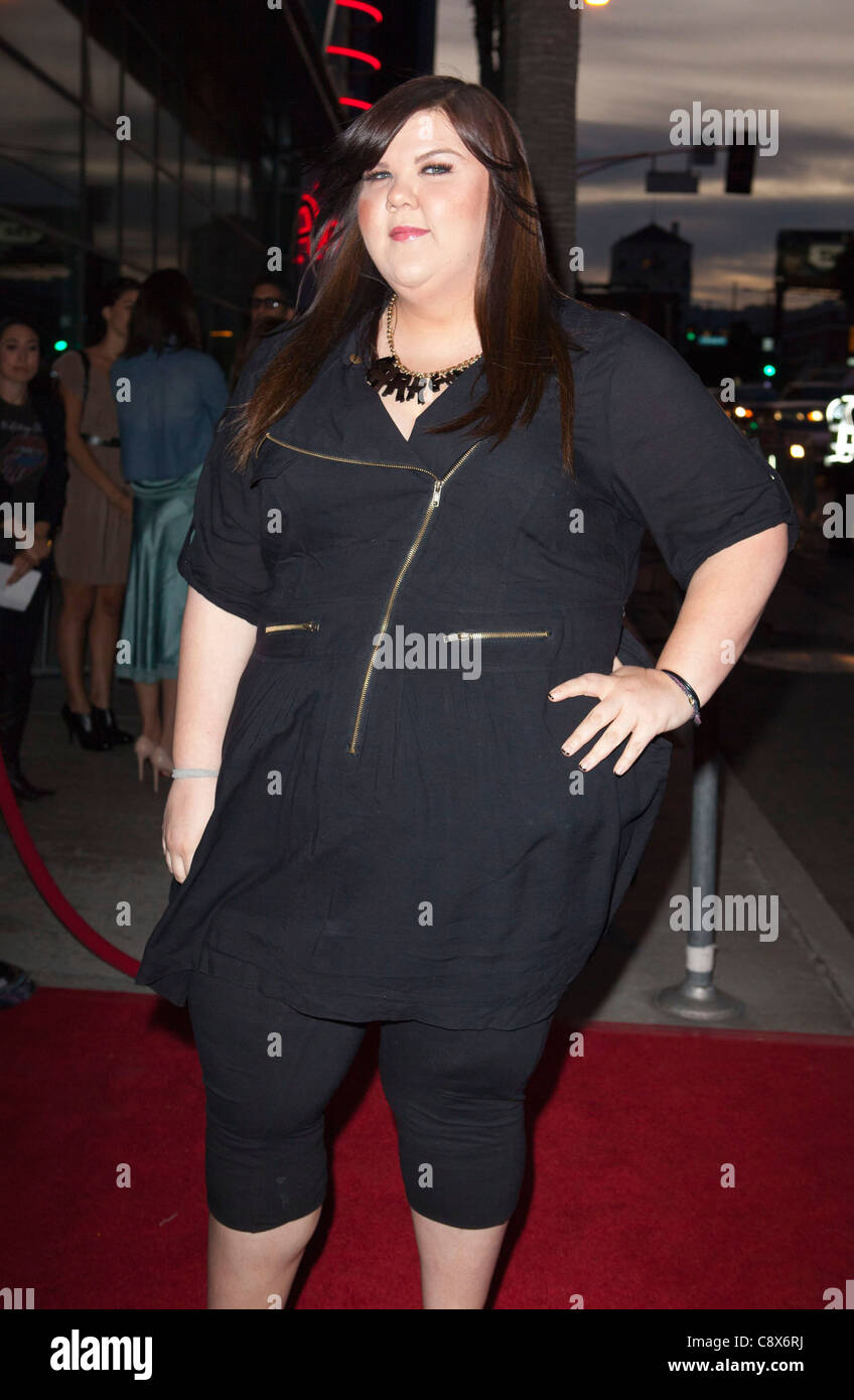 Ashley Fink at arrivals for AMERICAN HORROR STORY Premiere, Arclight Cinerama Dome, Los Angeles, CA October 3, 2011. Photo By: Stock Photo