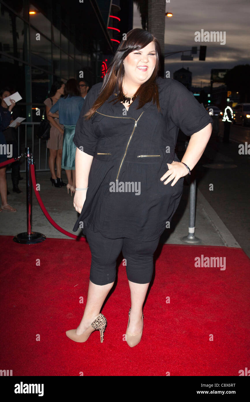 Ashley Fink at arrivals for AMERICAN HORROR STORY Premiere, Arclight Cinerama Dome, Los Angeles, CA October 3, 2011. Photo By: Stock Photo