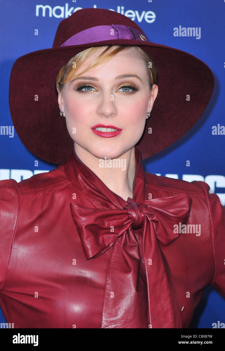 Evan Rachel Wood arrivalsIDES MARCH New York PremiereZiegfeld Theatre ...