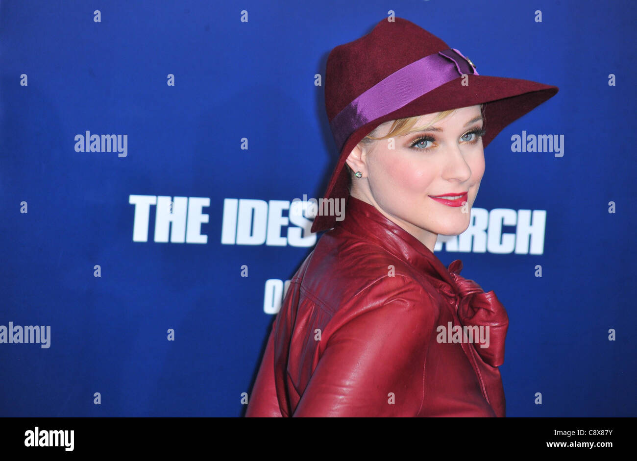 Evan Rachel Wood arrivalsIDES MARCH New York PremiereZiegfeld Theatre ...