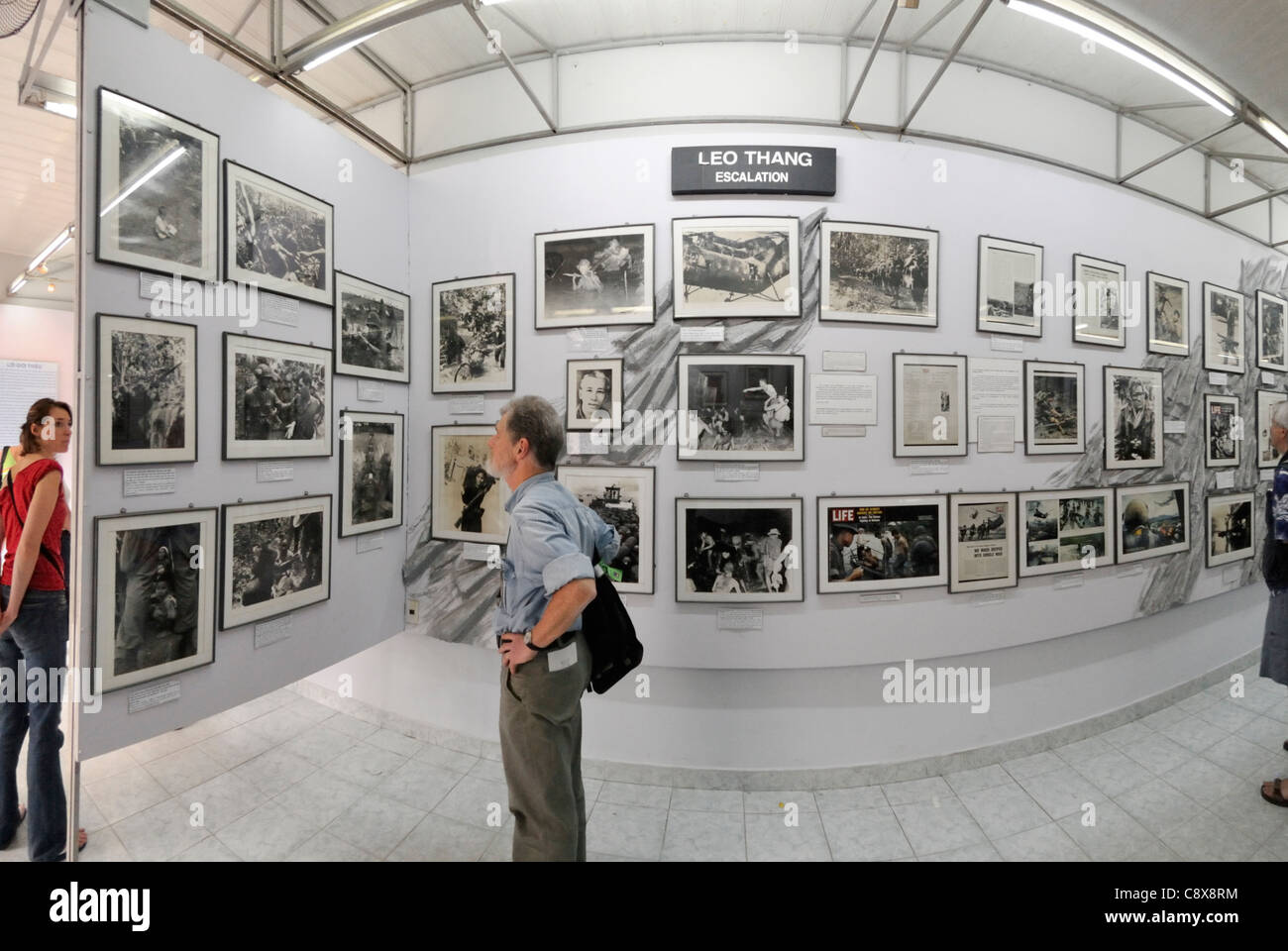 Asia, Vietnam, Ho Chi Minh City (Saigon). War Remnants Museum on Vo Van St. District 3. Located in the former US Information ... Stock Photo