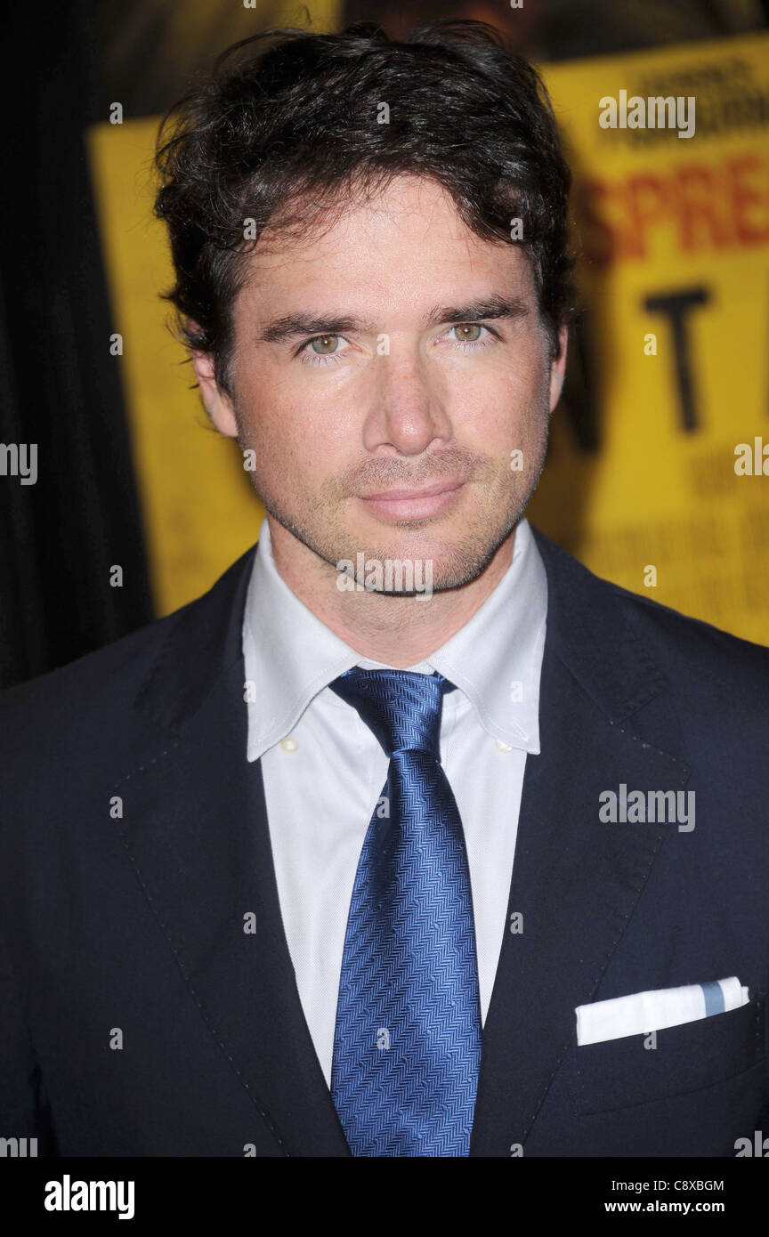 Matthew Settle arrivals CONTAGION Premiere Jazz Lincoln Center Rose