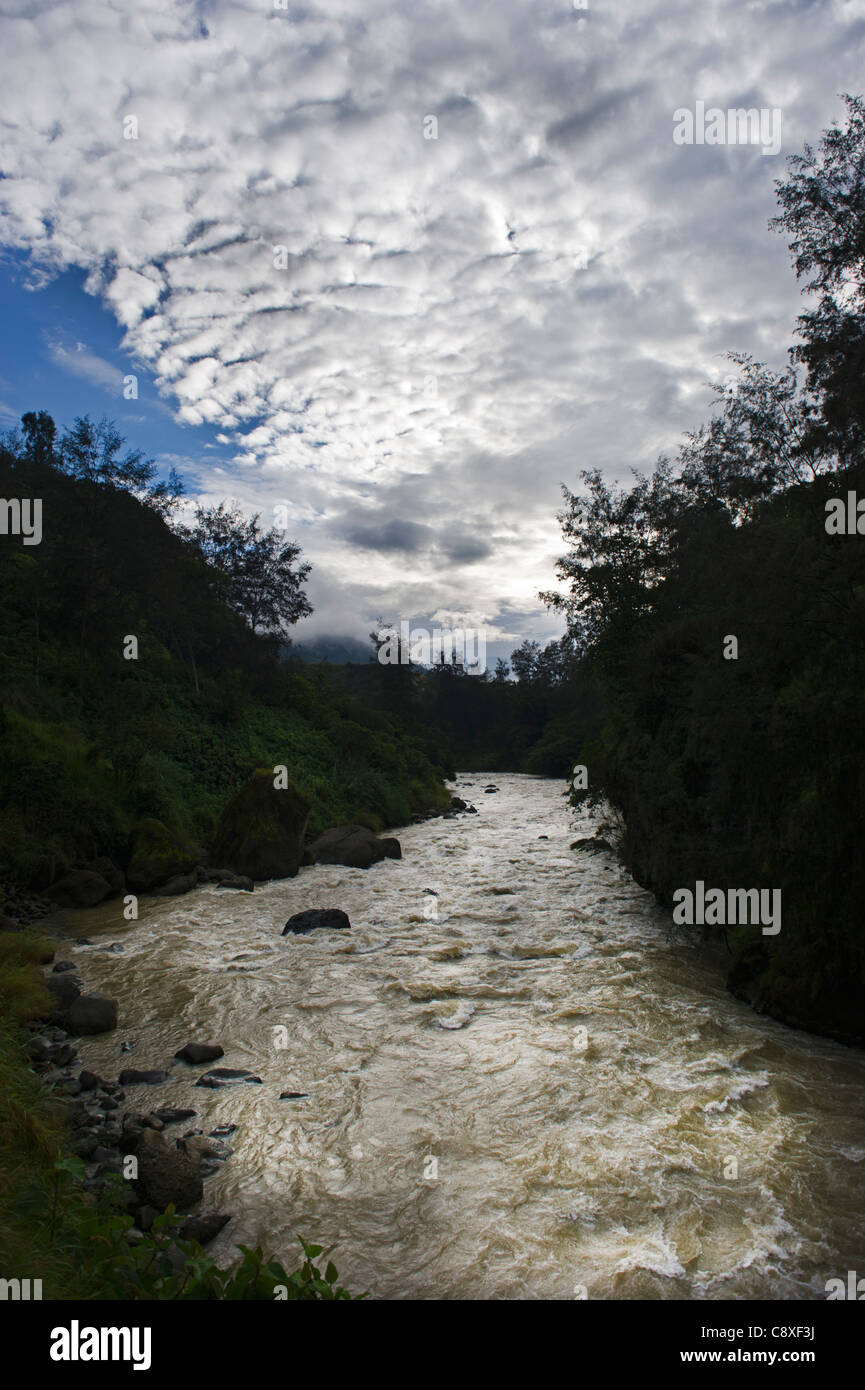 Baiyer River in Western Highlands Papua New Guinea Stock Photo