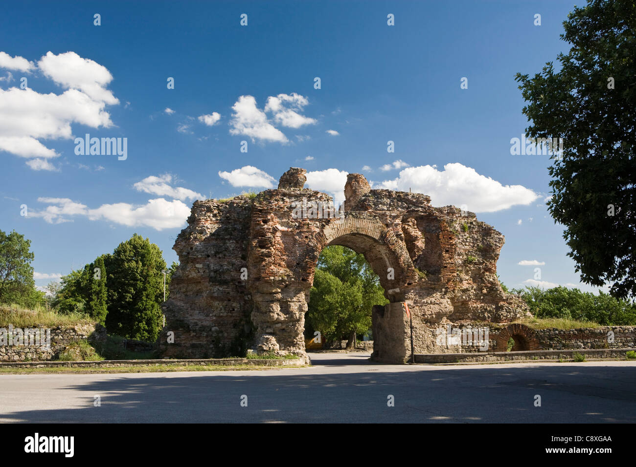 Hissar fortress Roman ruins, also known as Hisar, Hissar or Hissarya ...