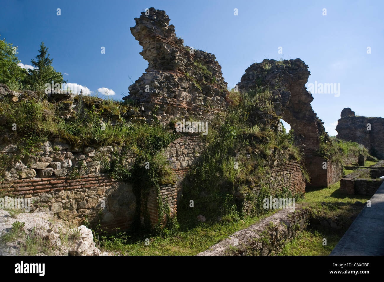 Hissar fortress Roman ruins, also known also known as Hisar, Hissar ...