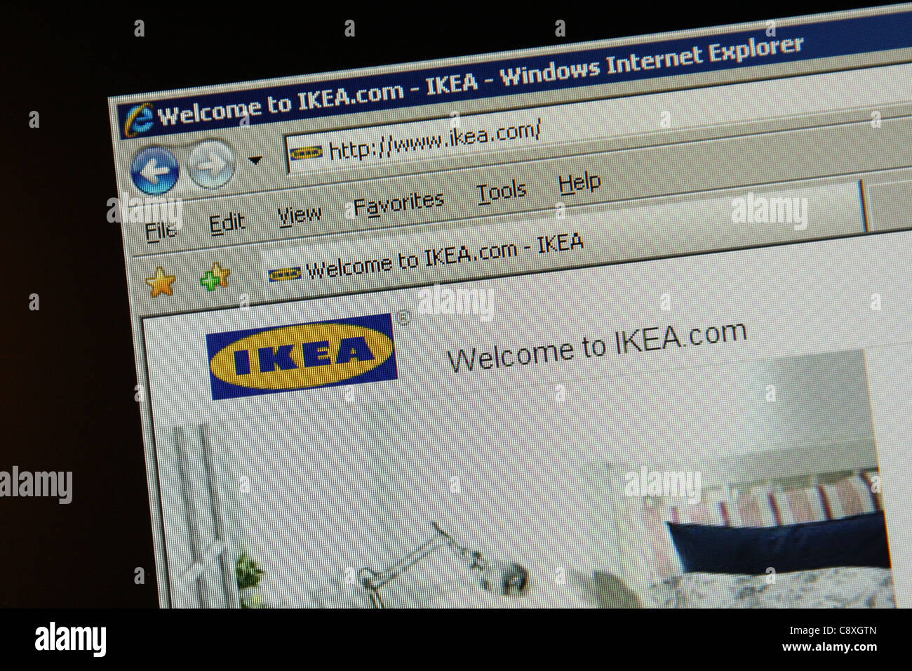 ikea furniture retailer worldwide website Stock Photo Alamy