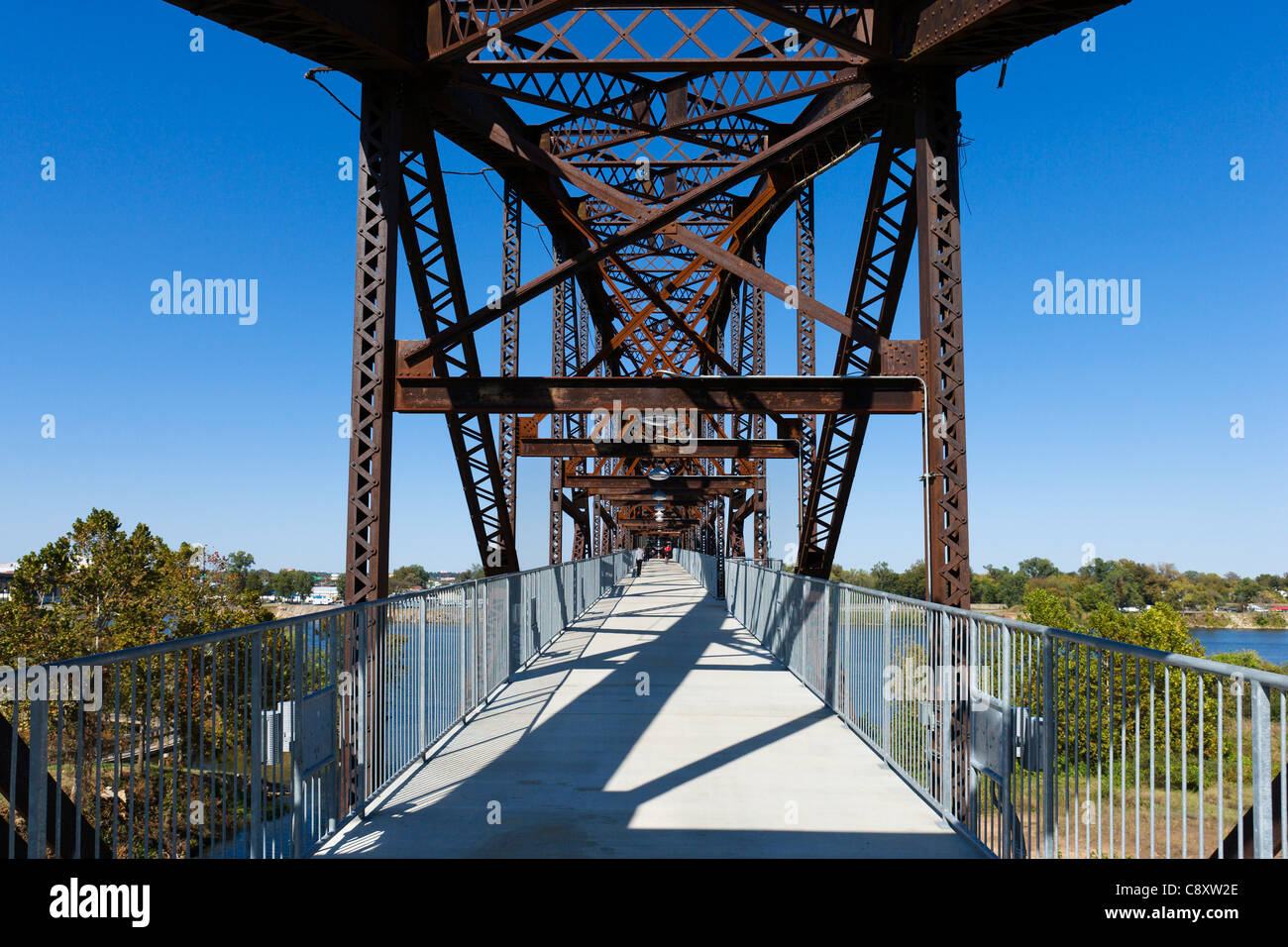 The Clinton Presidential Park Bridge (formerly Rock Island Railroad