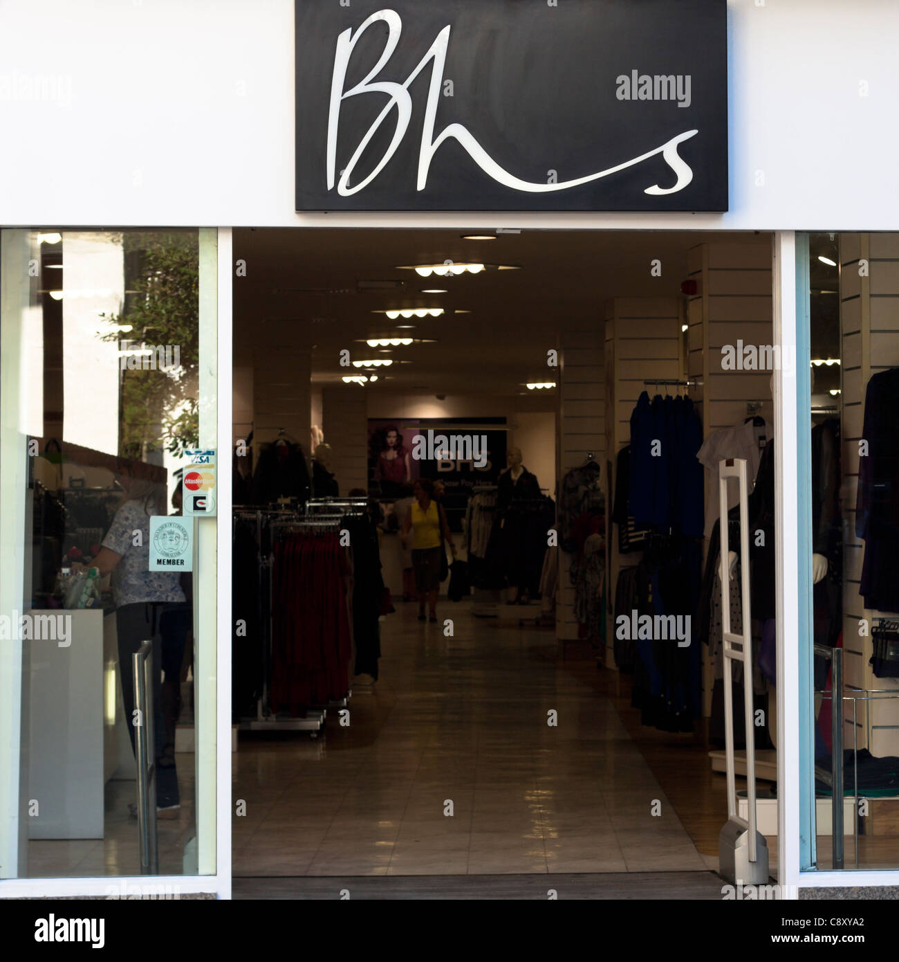 Bhs logo hi-res stock photography and images - Alamy