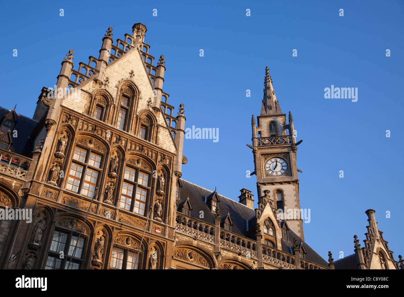 Belgium, Ghent, The Old Post Office Building Stock Photo Alamy