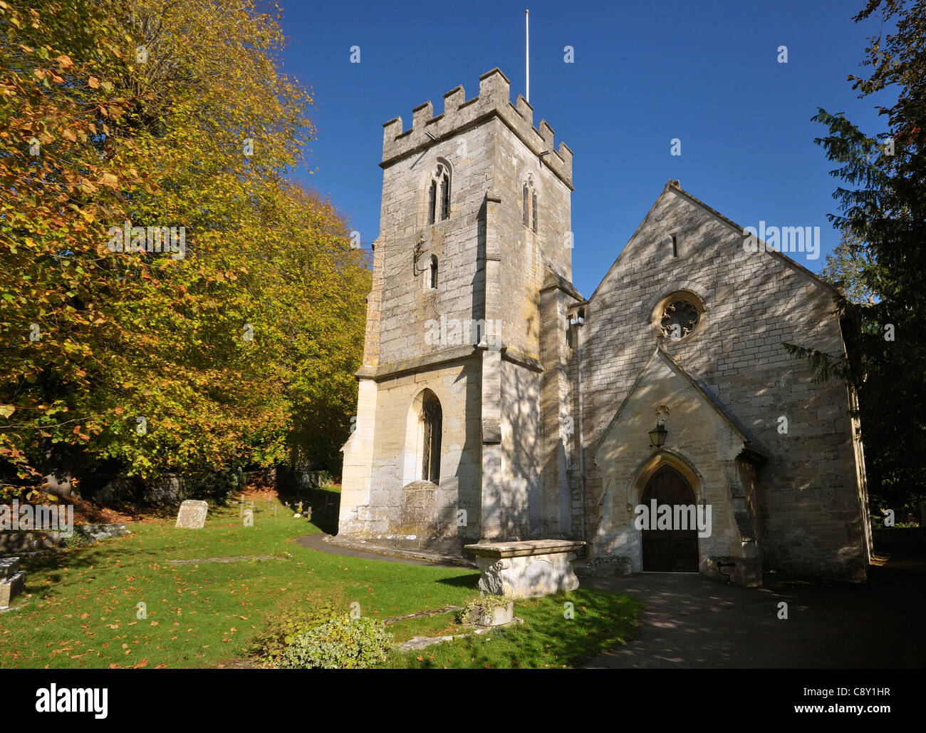 St. John The Baptist Church, Randwick, Stroud, Gloucestershire Stock Photo