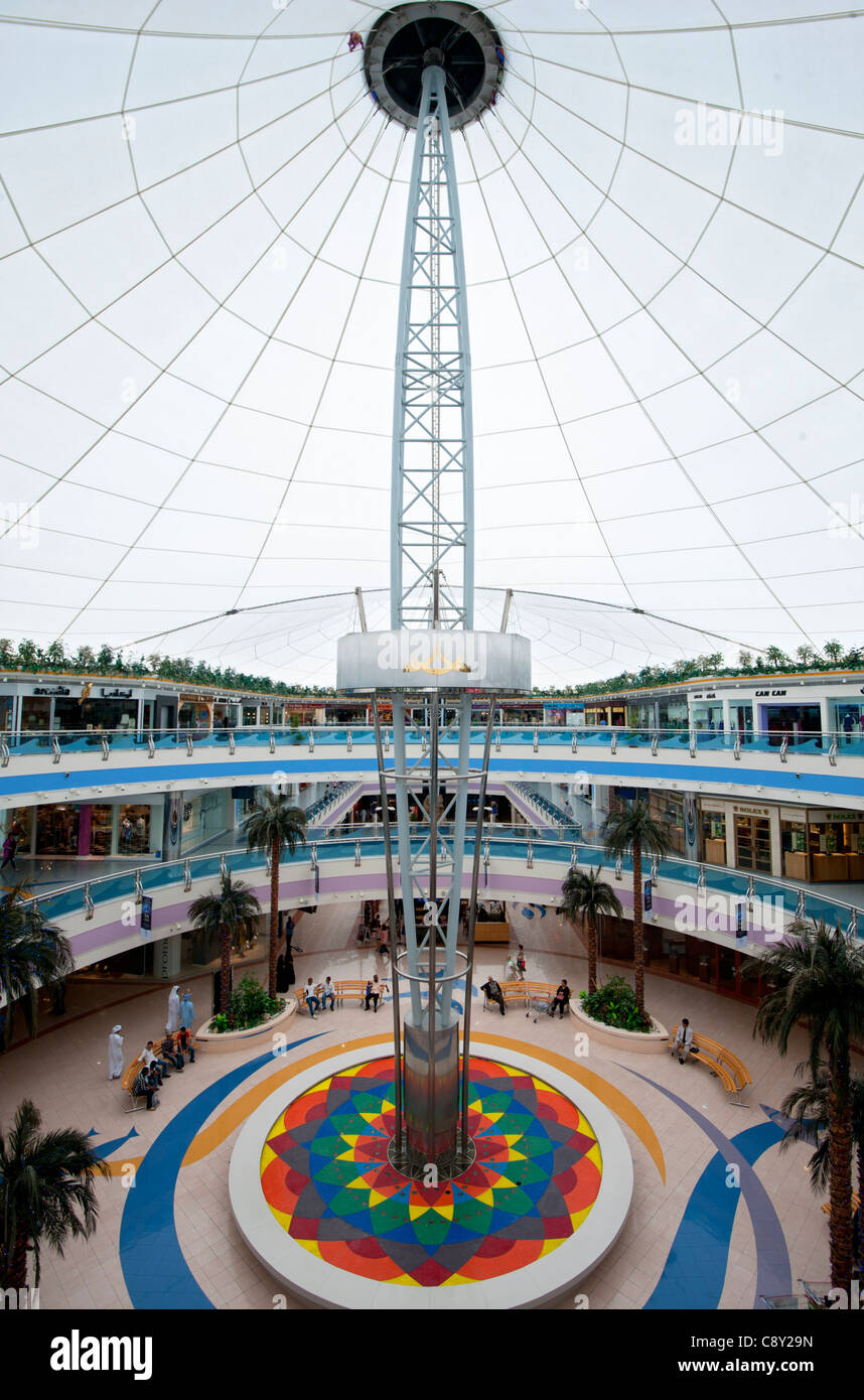 Interior of Marina shopping Mall in Abu Dhabi UAE Stock Photo Alamy