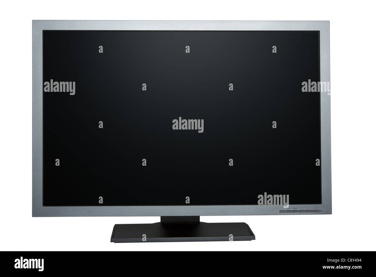 black tft flat monitor Stock Photo - Alamy