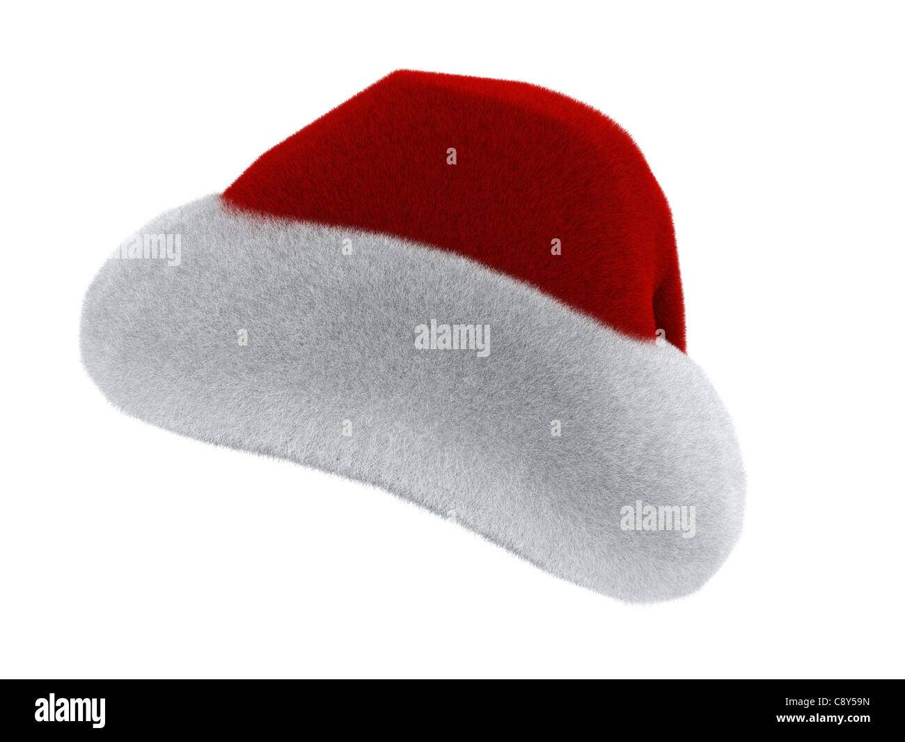 Santa's red hat Stock Photo