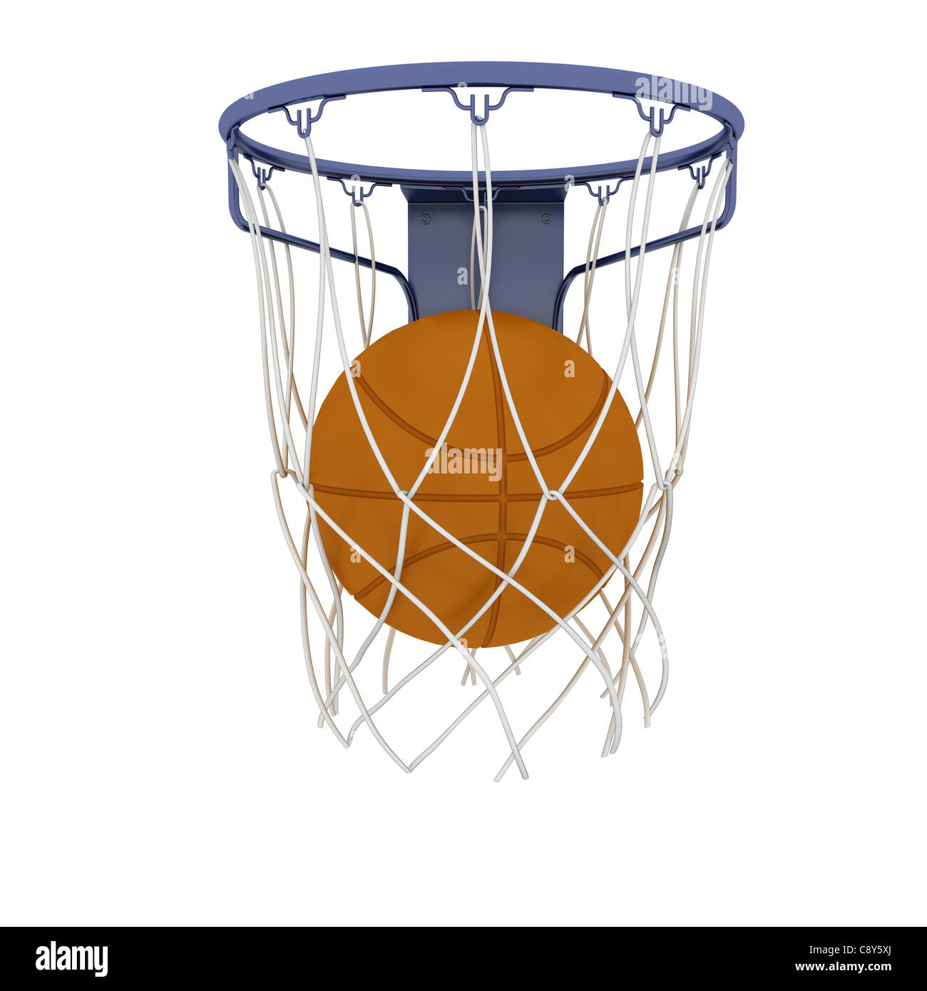 Two basketball items Stock Photo