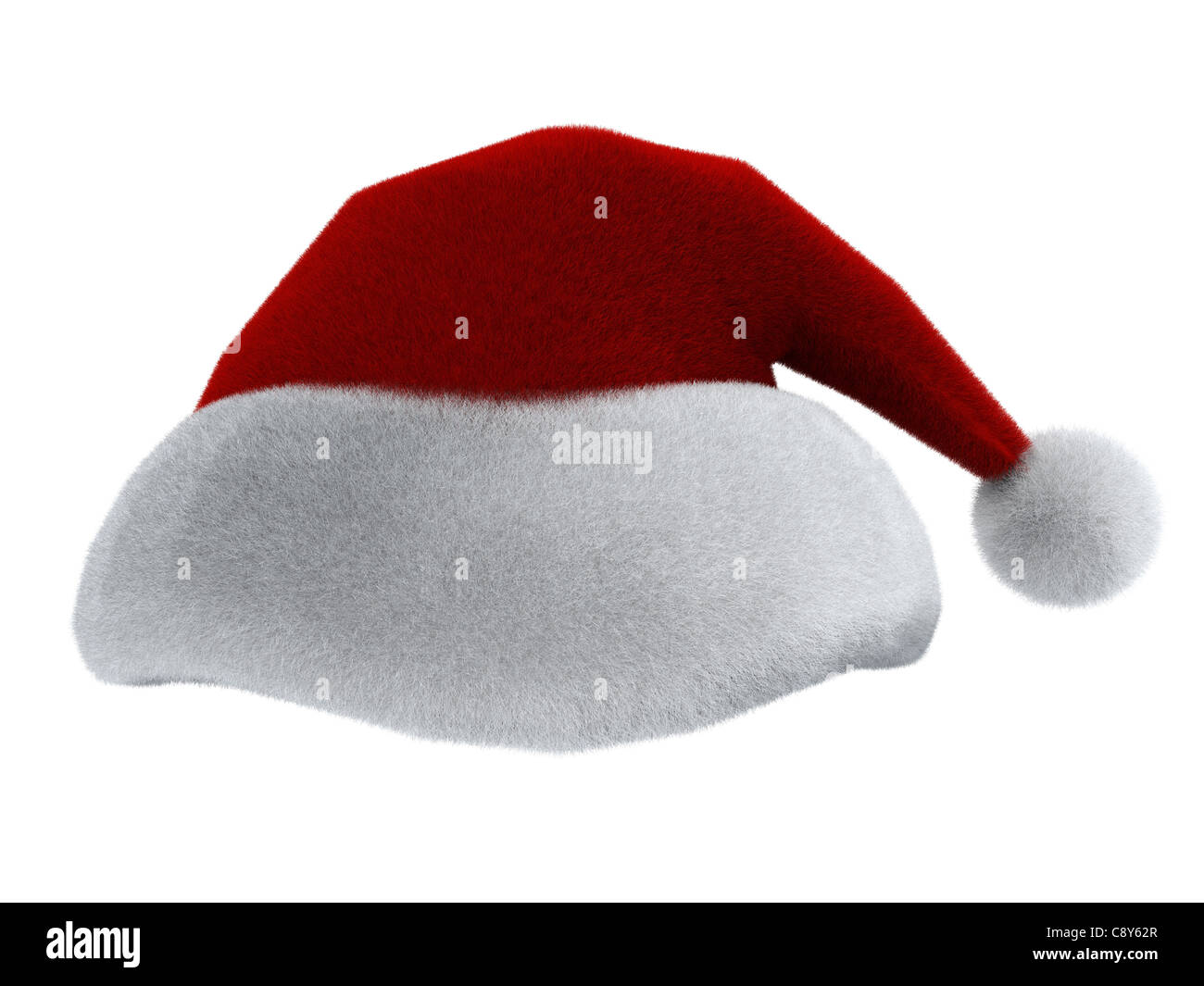 Santa Claus's red hat Stock Photo