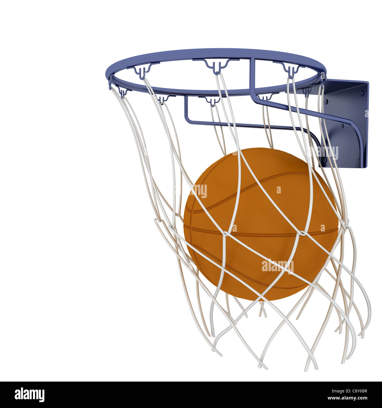 Basketball items Stock Photo